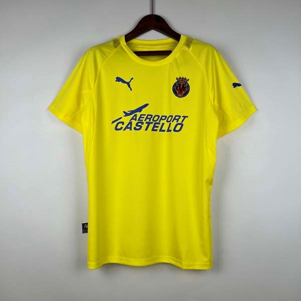 Tailandia Camiseta Villarreal 1st Retro 2005 2006